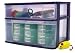 Pet Supplies : Iris 128266 PPC-WVTC-411 Storage Keeper (1 deep drawer, 1 shallow ) Purple