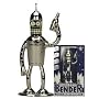 Futurama Super Heavyweights Nickel Plated Bender