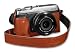 Fujifilm X-E1 Half Case Camera Case (Brown)