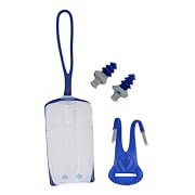 Aqua Sphere Silicone Ear Plugs - Blue