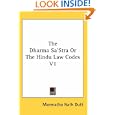 The Dharma Sa'Stra Or The Hindu Law Codes V1