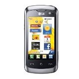 LG KM570 Cookie Music Gig GSM Quadband Unlocked Cell Phone with 5MP Camera, 4GB Memory and Bluetooth--International Version with Warranty (Black)