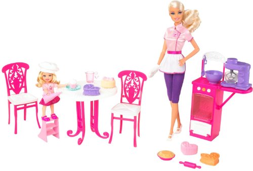 Barbie I Can Be... Sweet Chef with Barbie and Kelly Dolls
