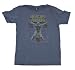 Search : Junk Food Iron Man Vintage T-Shirt - Blue