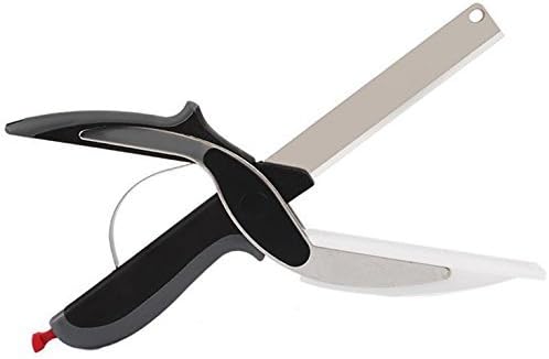 Verdy Clever Cutters Food Perfect Stainless Steel Vegetable Chopper, Black