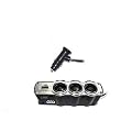 GiXa Technology 3x 12V/24V + 1x USB Verteiler f�r KFZ/PKW/NKW Auto KFZ 3-fach Verteiler f�r Zigarettenanz�nder + USB Auto Anschluss - Verteiler f�r 12-Volt Zigarettenanz�nder 3-fach + USB