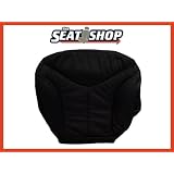 00 01 02 GMC Sierra Graphite Leather Seat Cover LH bottom by The Seat Shop