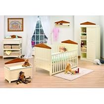 Salamanca 3 Piece Nursery Set in Vanilla Oak