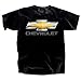 Gildan Men's Chevy Bowtie Chrome Logo T-Shirt