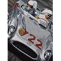 Legends of the Mille Miglia - Stirling Moss & Denis Jenkinson 1955 - Limited Edition Motorsport Motor Racing Print Signed By The Artist Colin Carter