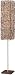 Lite Source Lined Rattan Contemporary Floor lamp