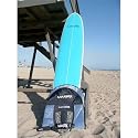 Maverix 9' Surfboard (Blue/White) w/ "Straight to the Waves" Kit