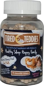 Tired Teddies Natural Sleep Aid for Kids -- Home Size (90 co.)