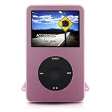 yooZoo iPod Classic / Video Premium Silicone Case Skin for Apple iPod Classic 80GB and iPod Video 30GB models with lanyard - Diamond Pink