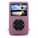 yooZoo iPod Classic / Video Premium Silicone Case Skin for Apple iPod Classic 80GB and iPod Video 30GB models with lanyard - Diamond Pink