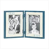 Review Wholesale Gifts  / BLUE DOUBLE PHOTO FRAME