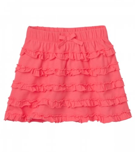 Ruum Little Girls' 2-4 Knit Ruffle Skirt