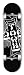 Dogtown DT Cross Logo Complete Skateboard