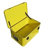 Eigenschaften Alutec  / Alukoffer Alubox Lagerbox Alukiste Kiste 47l alu bag yellow B47gelb