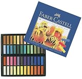 FABER-CASTEL Pastels carrés tendres, boîte carton de 48 -1282488