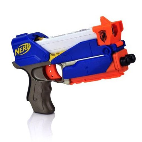 Nerf N strike Switch Shot Blaster Gun with Red Reveal