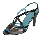 Produkt-Bild: Lise Lindvig Sandalette Isabella silber Leder schwarz