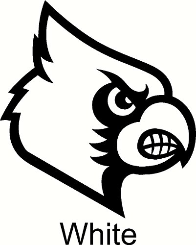 Louisville Cardinals Logo Car Window Vinyl Decal Sticker 4