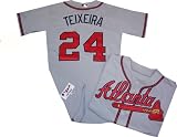 Mark Teixeira Atlanta Braves Authentic Road Jersey