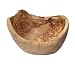 Olive Wood Rustic Fruit Bowl - Boat Shaped - 27cm