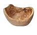 Olive Wood Rustic Fruit Bowl - Boat Shaped - 27cm