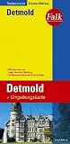Falk Stadtplan Extra Standardfaltung Detmold