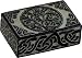 BLACK SOAPSTONE FLOWERING TREE 4X6 BOX
