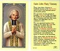 St. John Mary Vianney Biography Holy Card (800-208)