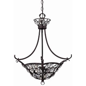 Hinkley Lighting 4394CT Medium Bowl Pendant - Cabernet Napa Decorative Transitional Lights by Hinkley