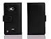 Nokia Lumia 720 case , CADORABO Lumia 720 Case Wallet [BLACK] Premium PU leather Wallet Case Flip Cover for Lumia 720- BLACK [Lifetime Warranty]