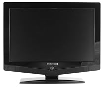 Daewoo DSL19V1WD - 19" Widescreen LCD TV With Freeview - Piano Black