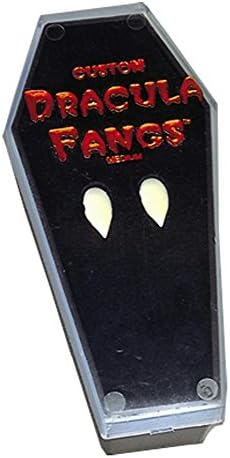 Realistic Vampire Dracula Fangs Teeth Does Not Affect Speech Like Dentist Caps