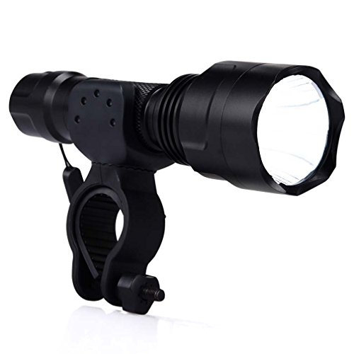 UniqueFire C8 Super-bright Cree LED Torch Bike Light with Bike Clamp, Bike Front Light, Mountain Bicycle Cycle Light , Flashlight