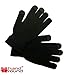 Warm Touch Screen Gloves - Soft Quality Material - Works on All Touchscreen Devices (Black)
