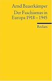Der Faschismus in Europa 1918-1945