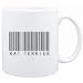 Mug White " Rat Terrier BARCODE " Dogs