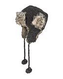 Bench M&uuml;tze Forever Trapper, black marl, BLWA0296_BK012X