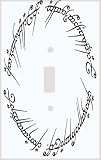 Elvish Writing Decorative Switchplate Cover