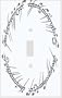 Elvish Writing Decorative Switchplate Cover