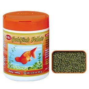 OSI Marine Lab Goldfish Pellets Size Small Fish Food 3oz