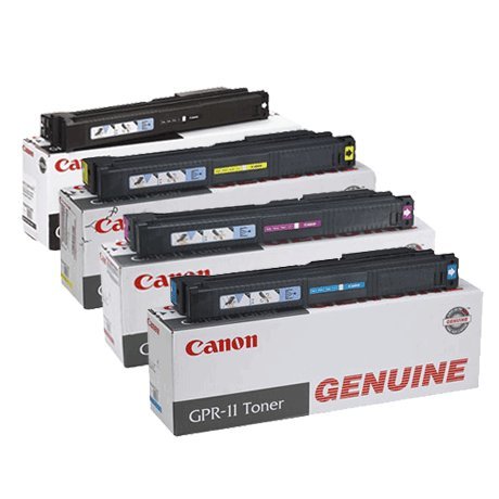 4-Pack Canon GPR-11 OEM Genuine Toner Cartridge Combo for Canon ImageRunner C3200 Printer