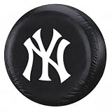 MLB New York Yankees Logo Spare Tire Cover for Jeep and SUVs