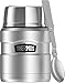Thermos Stainless King 16 Ounce Food Jar with Folding Spoon, Stainless Steel