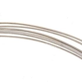 Sterling Silver Wire Half Round Half Hard 20 Gauge (5 Feet)