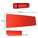 Yogamatte Pilates Gymnastikmatte 190 x 60 x 1,5 cm in rot